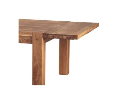 Allonge en chêne massif pour table carrée 120x120cm "Lodge Casita"