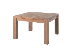 Allonge en chêne massif pour table carrée 120x120cm "Lodge Casita"