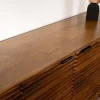 Bahut rétro 4 portes en teck et manguier massif 183cm "Sheffield"