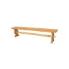 Banc de monastère chêne massif "Antique"