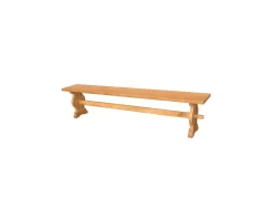 Banc de monastère chêne massif "Antique"
