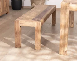 Banc de repas en palissandre 