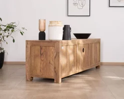 Banc TV 200 cm épuré en palissandre 
