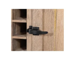 Billot de cuisine bois massif "Grand Chef" 115cm plateau pierre
