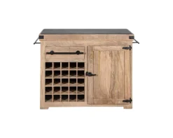 Billot de cuisine bois massif 