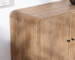 Buffet 140 cm style pop en manguier 