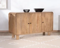 Buffet 140 cm style pop en manguier 