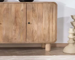 Buffet 140 cm style pop en manguier 