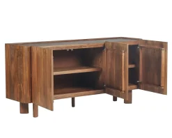 Buffet 3 portes 170 cm en manguier massif 