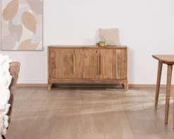 Buffet design épuré en acacia 