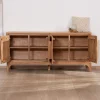 Buffet en acacia 4 portes style scandinave "Melody" 175 cm
