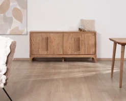 Buffet en acacia 4 portes style scandinave 