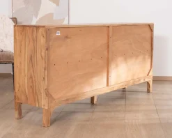 Buffet en acacia 4 portes style scandinave 
