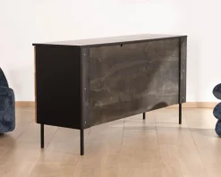 Buffet en frêne massif style newtro "Sydney" 160 cm