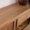 Buffet ultra contemporain avec niche éclairage LED "Lumino"
