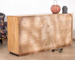 Buffet ultra contemporain avec niche éclairage LED 