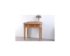Bureau chêne massif 3 tiroirs "Campagnol"