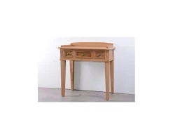 Bureau chêne massif 3 tiroirs 