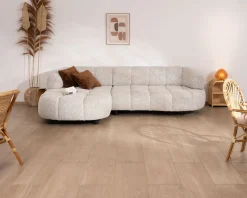 Canapé avec extension électrique et méridienne 
