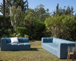 Canapé d'angle en tissu turquoise haut de gamme 