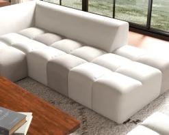 Canapé en angle avec méridienne design lounge & chill 