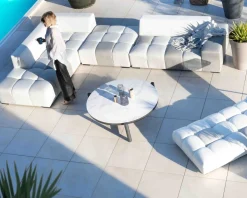 Canapé extérieur modulaire retour droit 