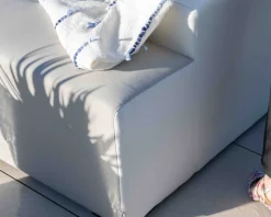 Canapé extérieur modulaire retour droit 
