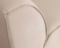Canapé outdoor en 2 modules "Sunset Bay" tissu spécial extérieur crème