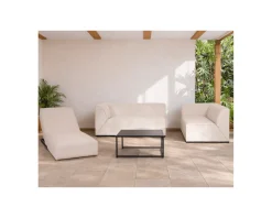 Canapé outdoor en 2 modules 
