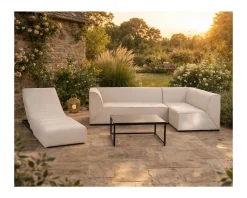 Canapé outdoor en 2 modules 