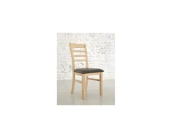 Chaise assise bycast chêne "Bella"