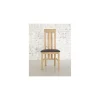 Chaise assise P.U gris "Stockholm"