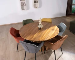 Chaise contemporaine avec accoudoirs 