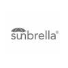 Chaise de jardin moderne tissu Sunbrella et aluminium blanc "Terrasse"