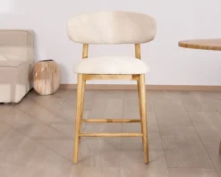 Chaise haute style scandinave 