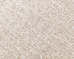 Chauffeuse effet boule avec surpiqures en tissu bouclette beige tramé "Sweet Culture" esprit cocoon