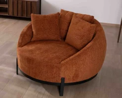 Chauffeuse XL 120 cm ultra confort avec coussins coordonnés 