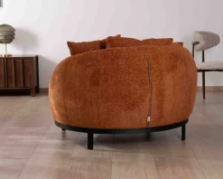 Chauffeuse XL 120 cm ultra confort avec coussins coordonnés 
