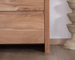 Commode 6 tiroirs en acacia style scandinave "Lignum"