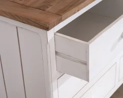 Commode 6 tiroirs en acacia 