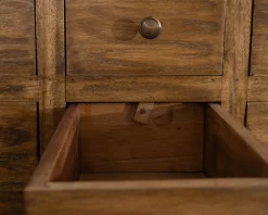 Commode apothicaire 30 tiroirs en bois de mahogany "Lacilo"
