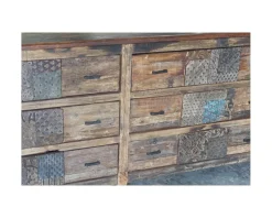 Commode basse apothicaire 195cm 