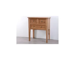 Commode chêne massif 3 tiroirs "Campagnol"