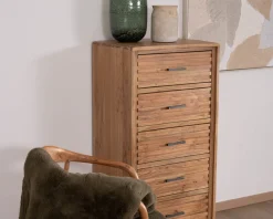 Commode verticale 5 tiroirs 