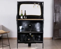 Comptoir de bar aspect Tuk-tuk indien esprit récup