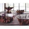 Console racine de teck " Roots"