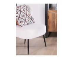 Coussin déco en coton imprimé 