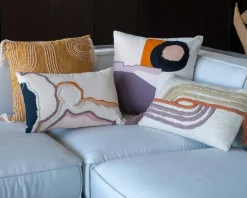 Coussin impression tableau moderne 