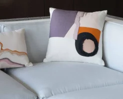 Coussin impression tableau moderne 