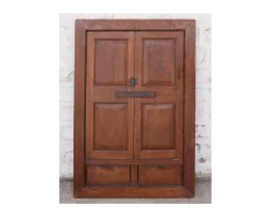 Double porte indienne ornementale modèle unique "Vieille Porte"